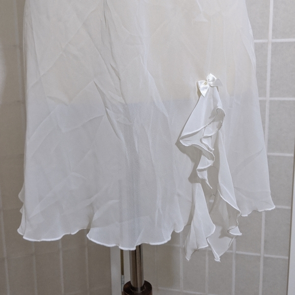 Romantic chemise embroidered lace babydoll nightie XS - Picture 3 of 7